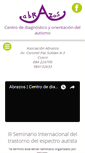 Mobile Screenshot of abrazos-autismo.com